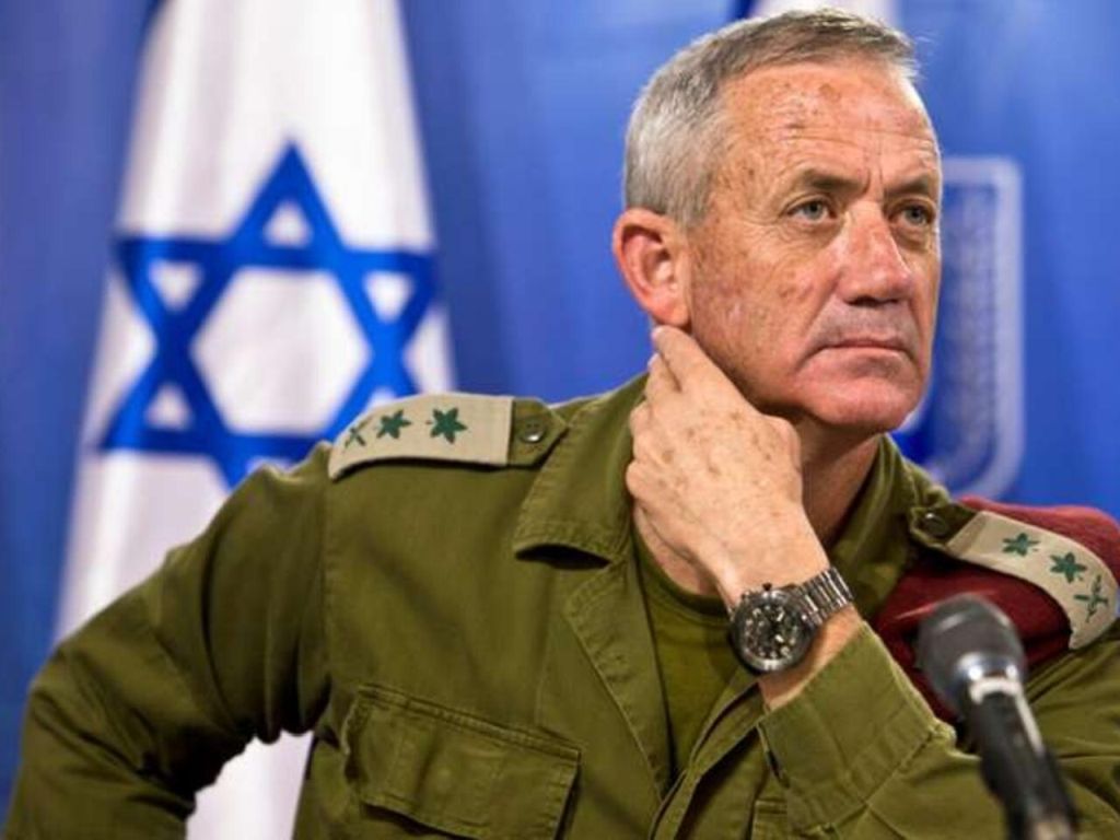 El general Benny Gantz