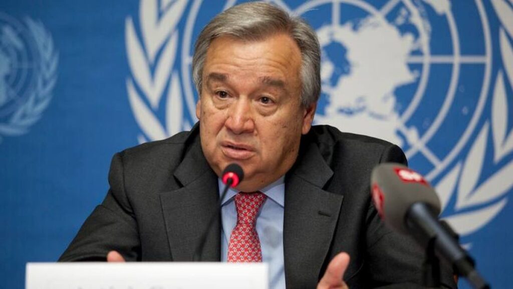 Antonio Guterres, el secretario general de las Naciones Unidas desde 2017 | Créditos: Wikipedia